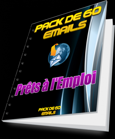 le pack 60 emails prêt à l'emploit